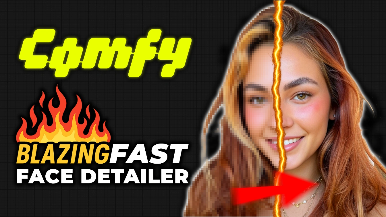 Blazing Fast Face Detailer Workflow for ComfyUI