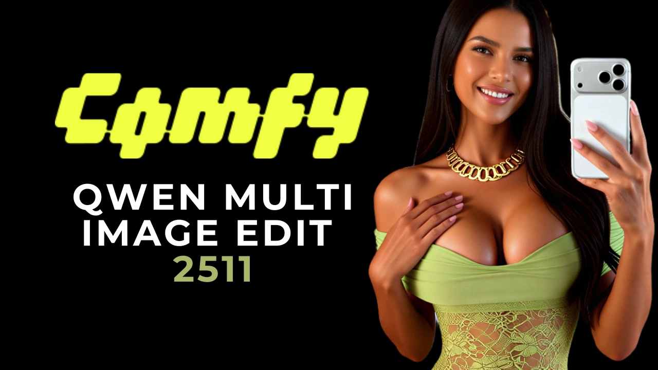 Consistent Outfit Changes with Multi Qwen Image Edit 2511 (ComfyUI)