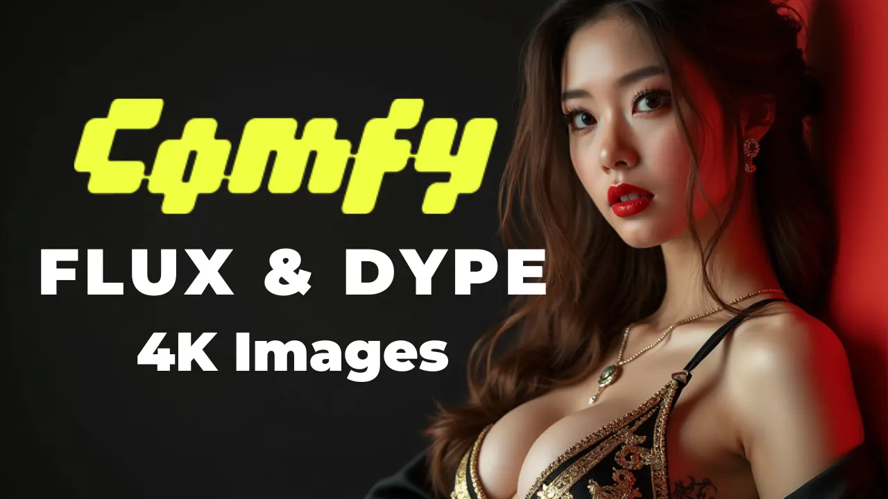 How to Generate 4K Images in ComfyUI with FLUX & DyPE