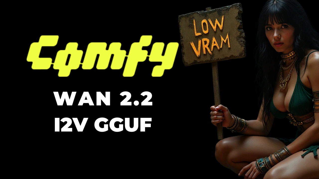 How to Run Wan2.2 Image to Video GGUF Models in ComfyUI (Low VRAM)