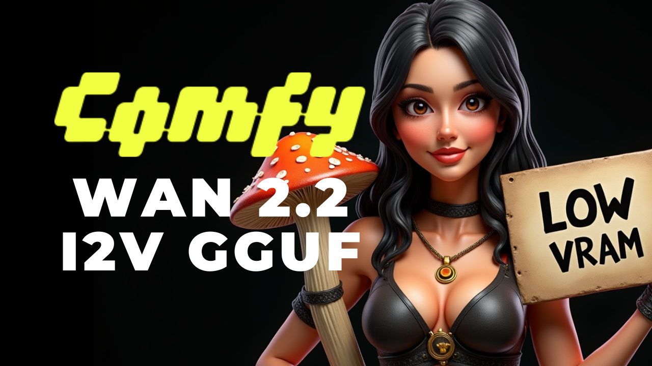 How to Run Wan2.2 Image to Video GGUF Models in ComfyUI (Low VRAM)